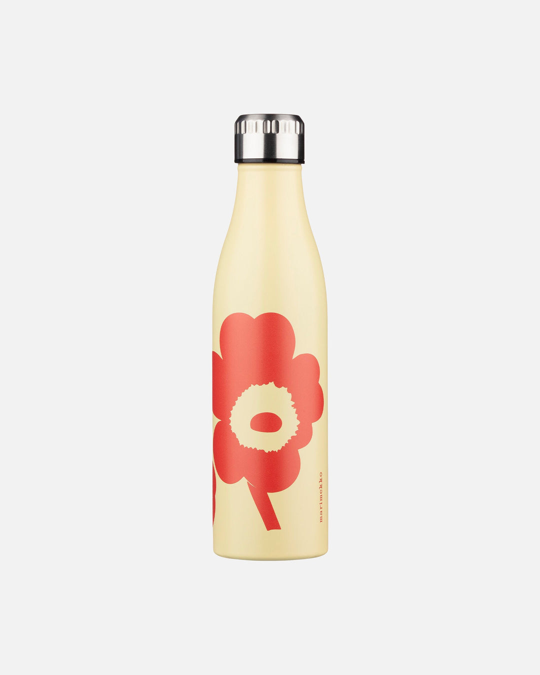 unikko 500ml water bottle - sand/orange