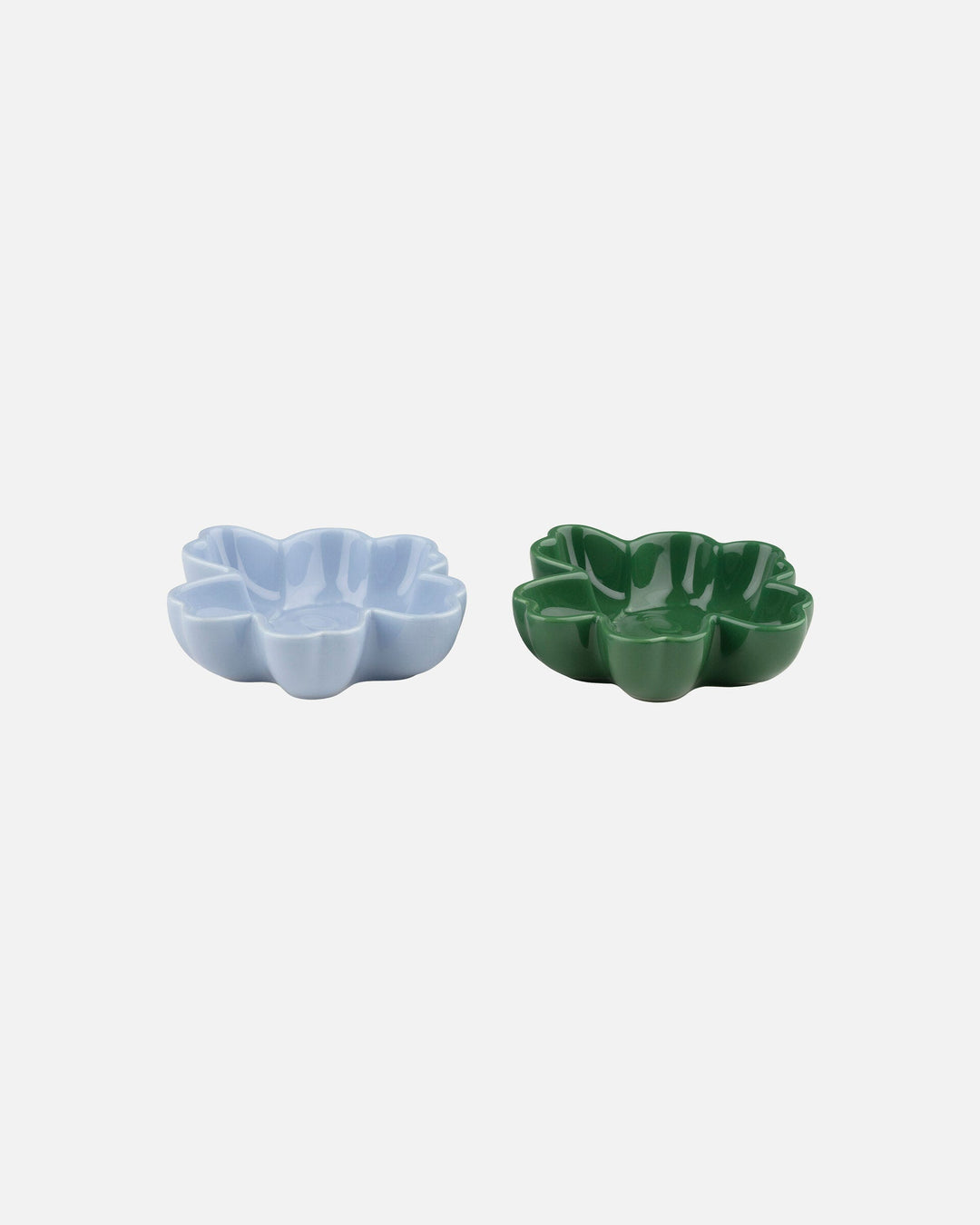 unikko shape bowl set of 2 - light blue/green
