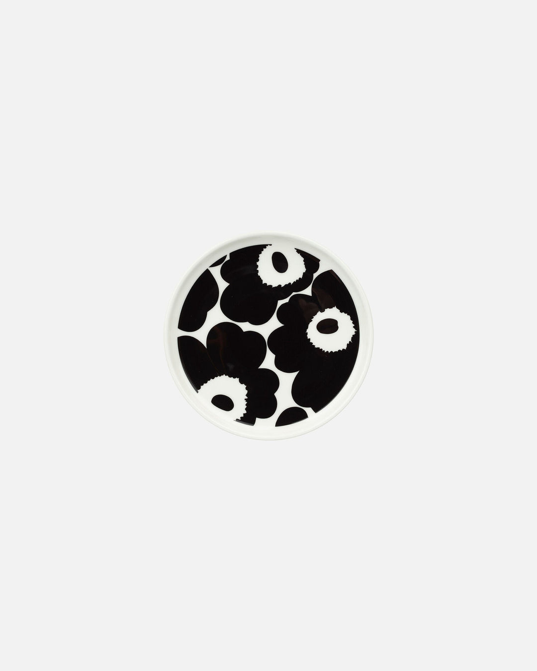 unikko plate 13,5 cm - black