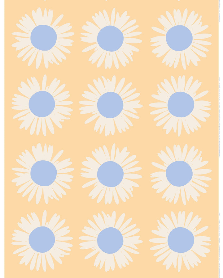 auringonkukka cotton fabric