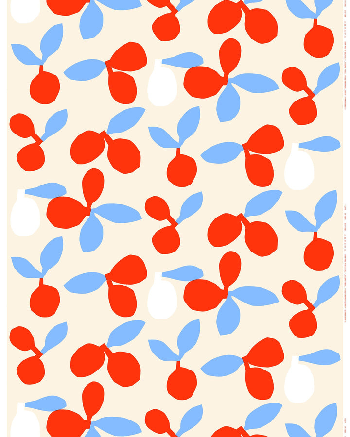 pieni omppo cotton fabric