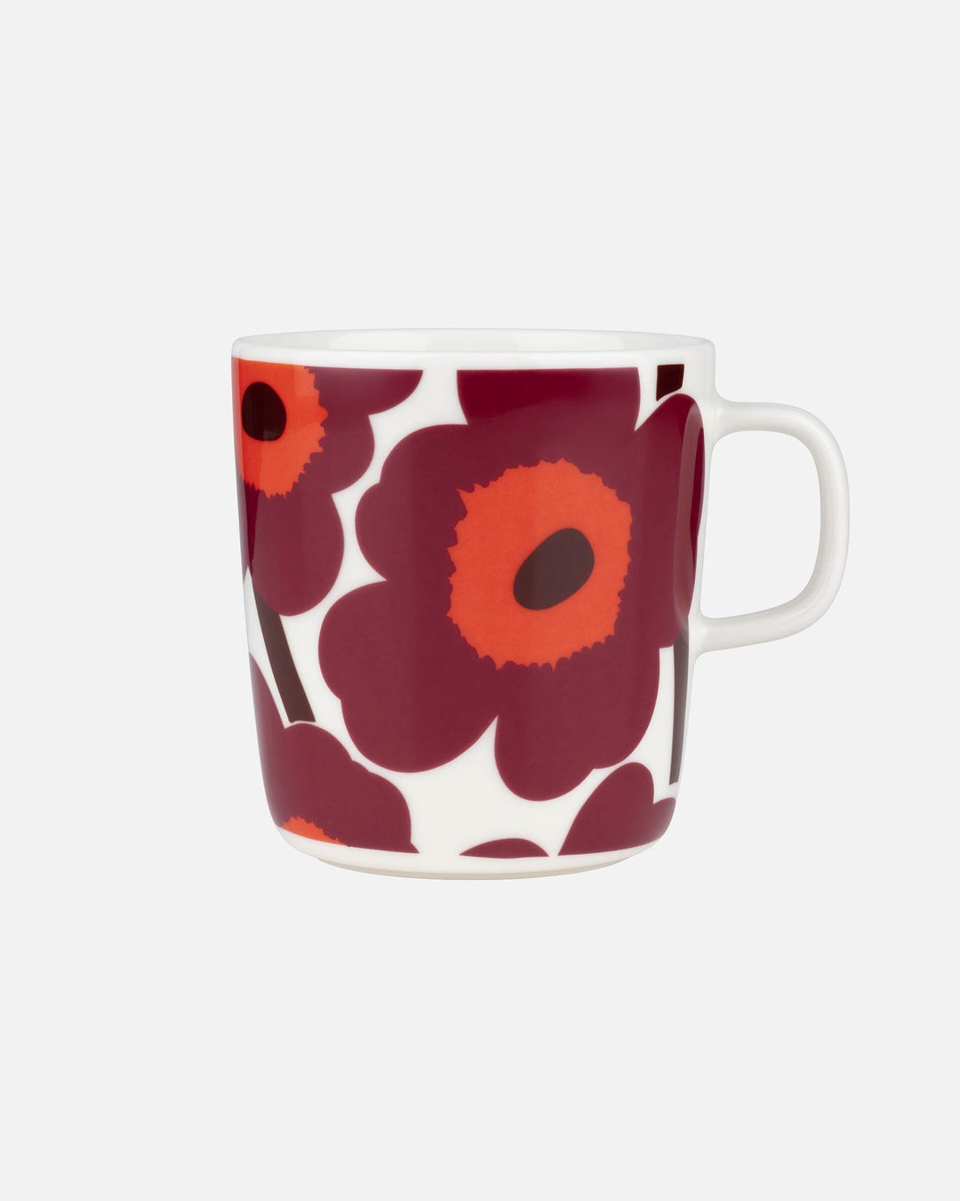 unikko mug 2.5 dl - maroon