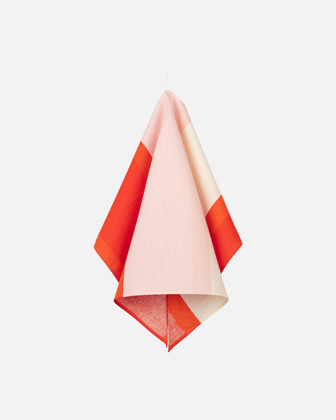 hennika tea towel - orange red/pink