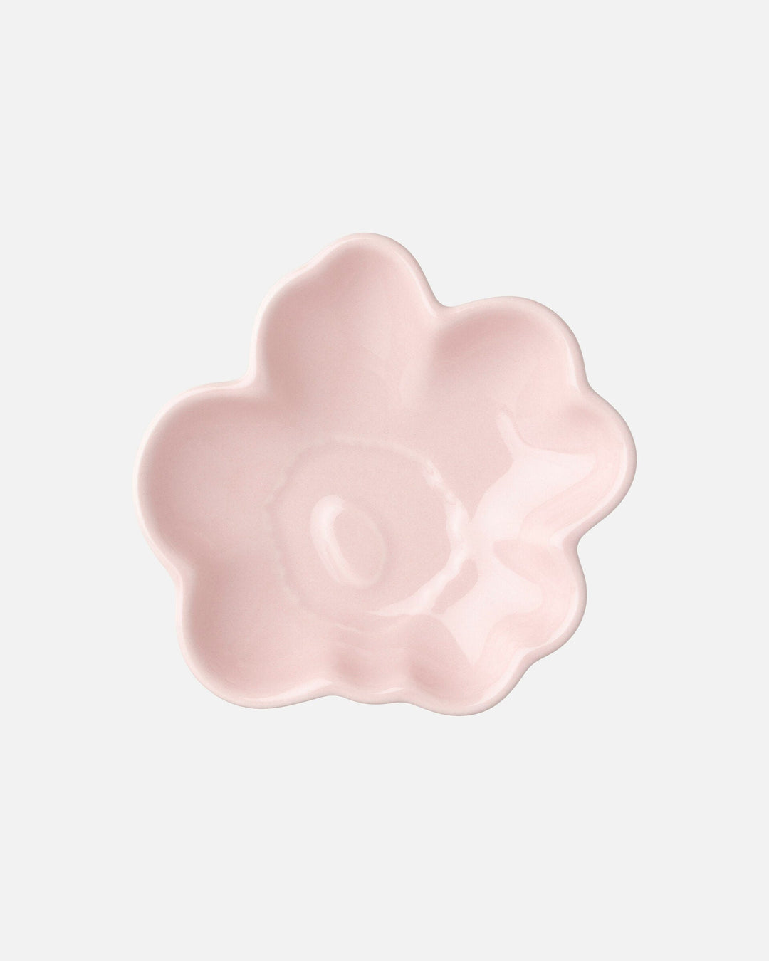 unikko shape plate 9,5 cm - light pink