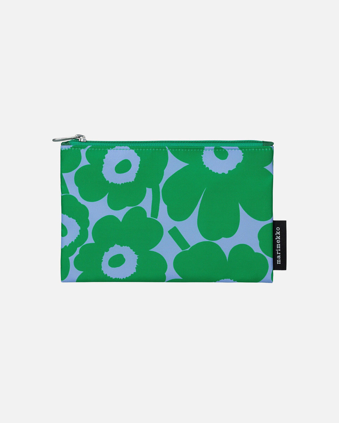 kaika mini unikko cosmetic bag - light blue/green