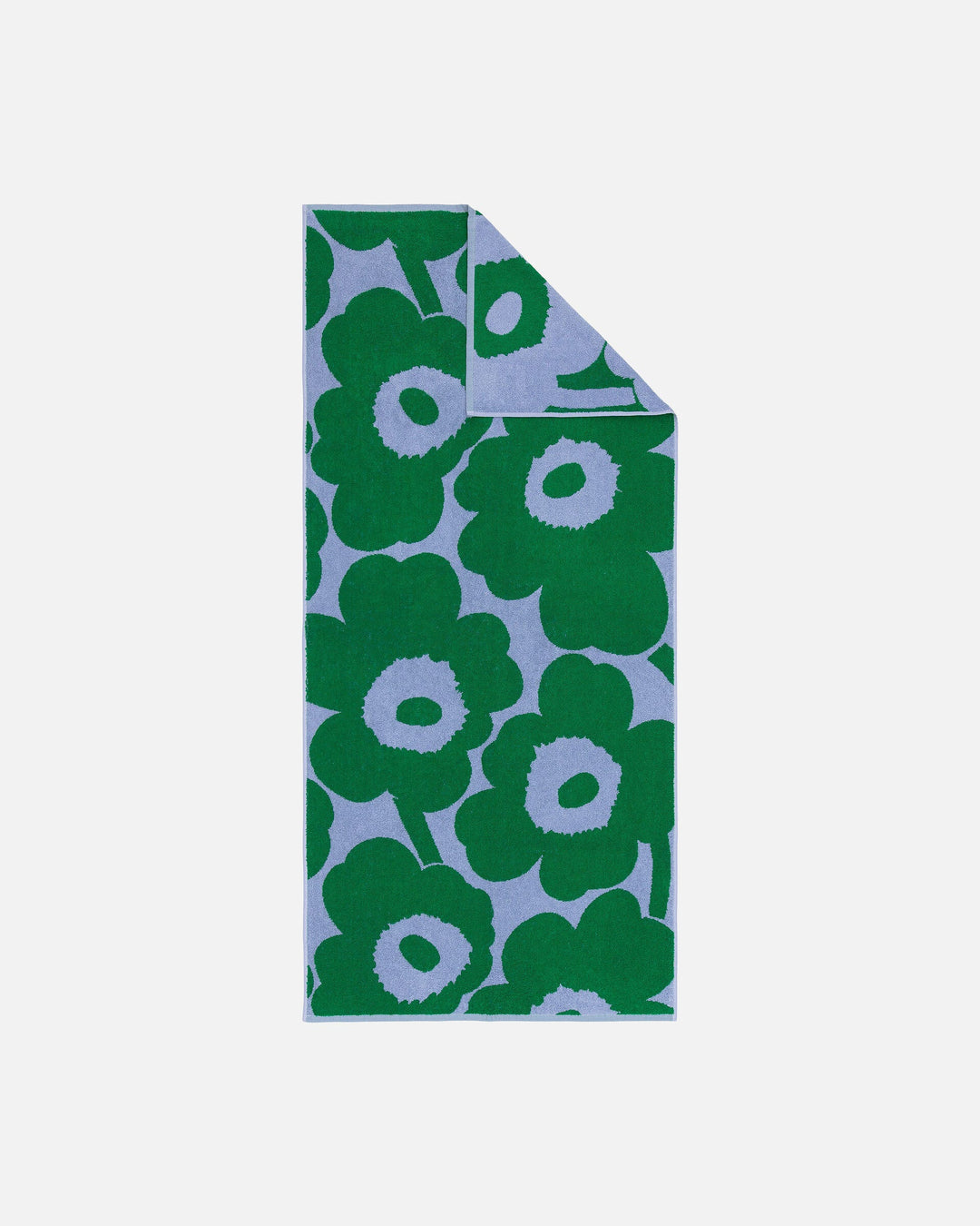unikko bath towel - light blue/green