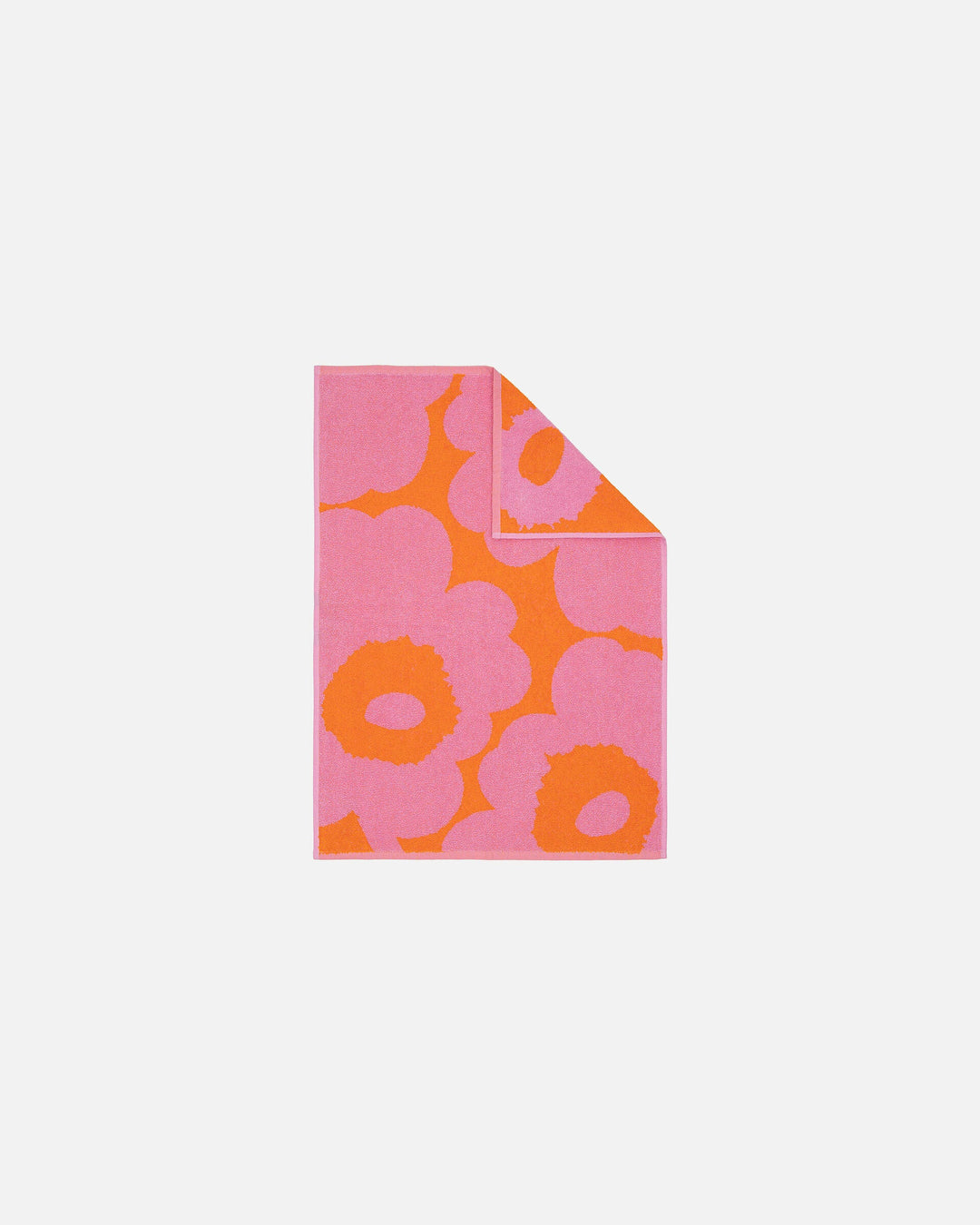 unikko hand towel - orange/pink