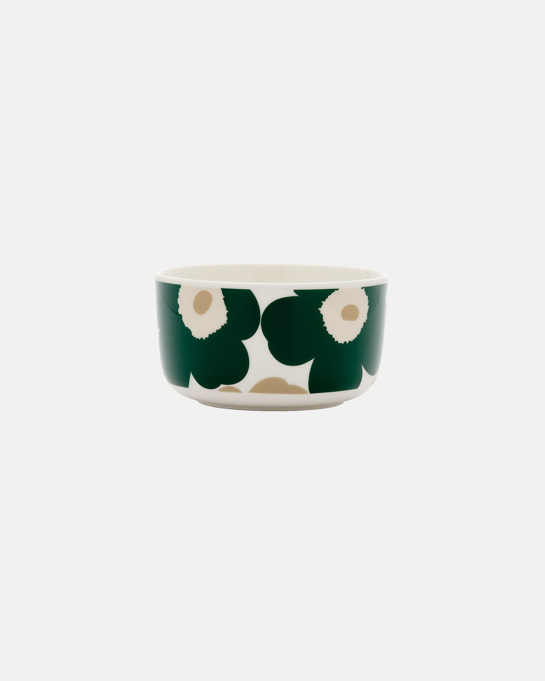 Unikko Bowl 5 dll - Green / Beige