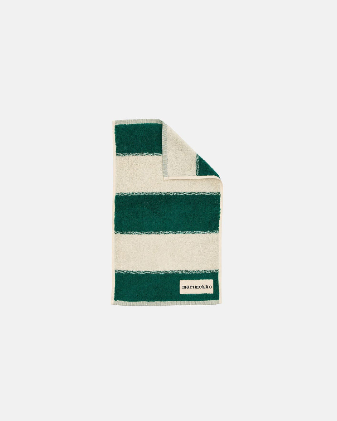 Galleria Towel Collection - Cream / Green - Cotton