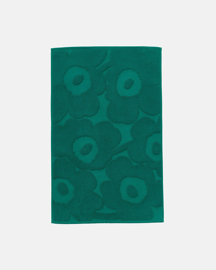 Unikko Bath Mat - Green - 50 x 80 cm