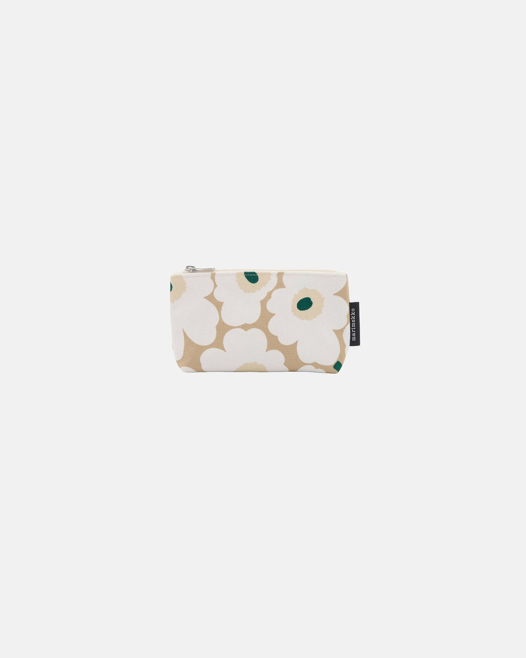 Eelia Cosmetic bag - Mini Unikko - Beige / Green