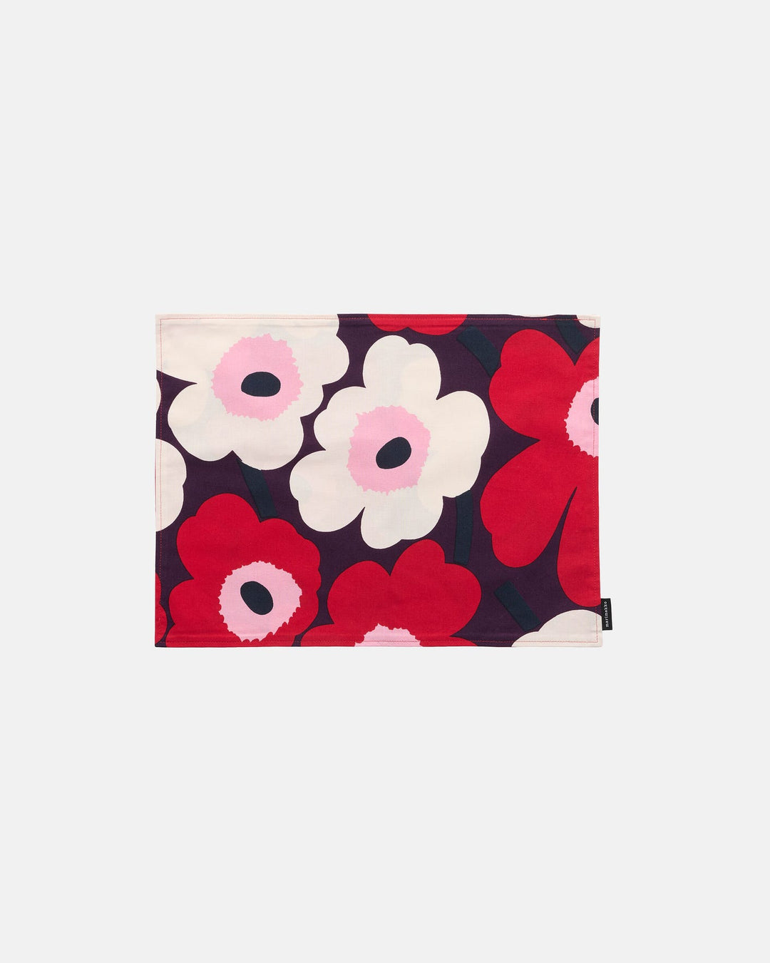 Pieni Unikko Coated Placemat - plum
