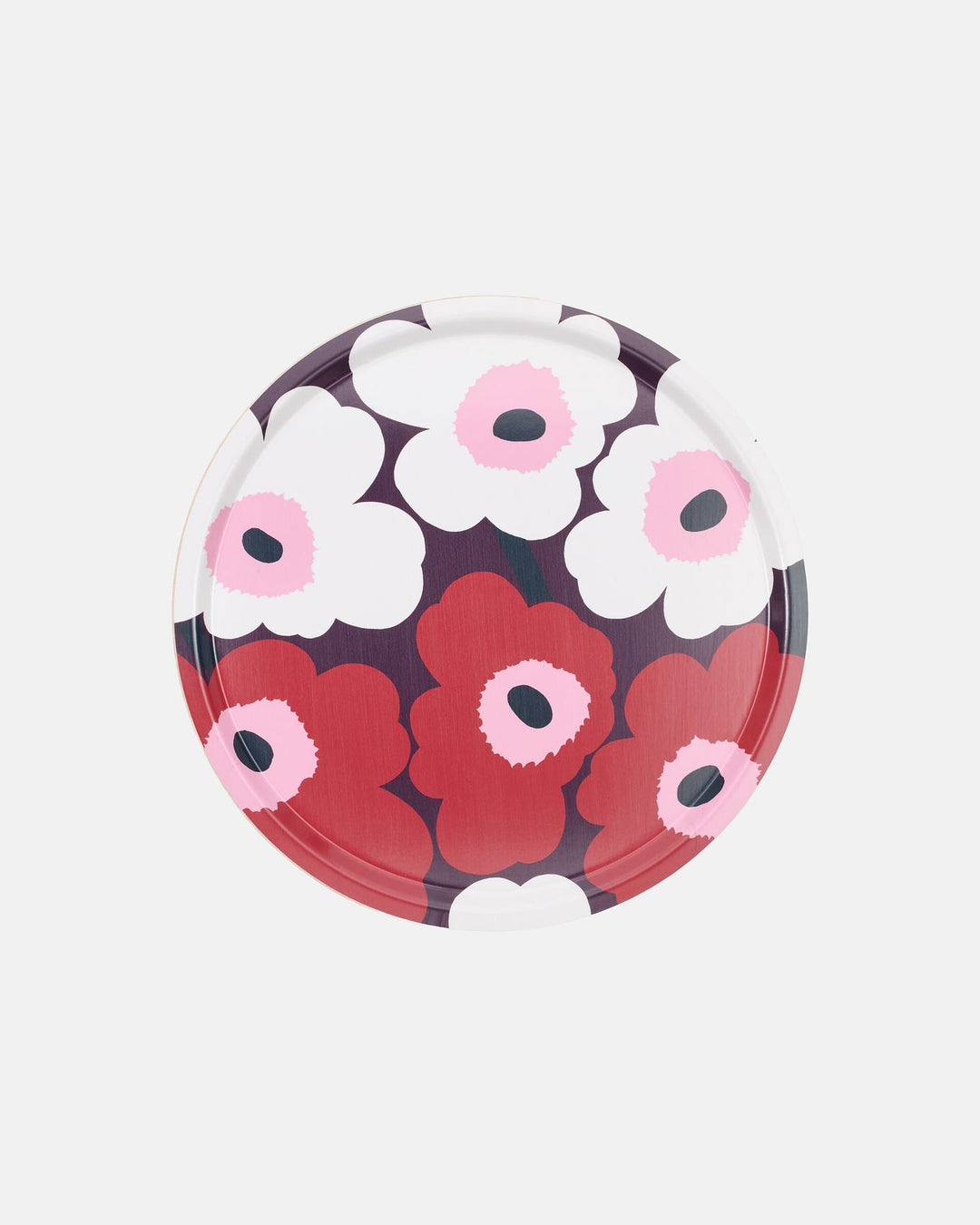 Unikko Tray 31 cm - Maroon