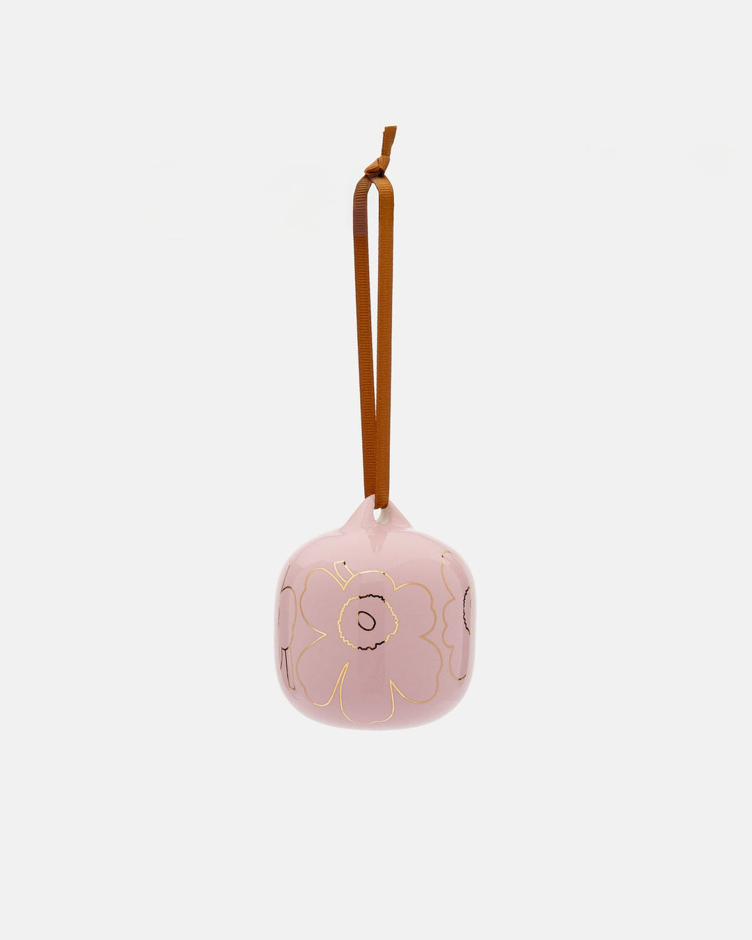 Piirto Unikko Collectible Ornament - Pink/Gold