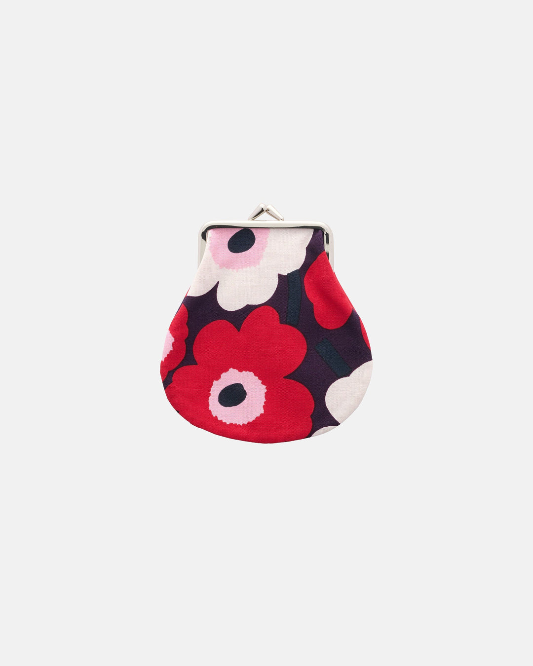 Mini Unikko Pieni Kukkaro Clip Purse - Plum