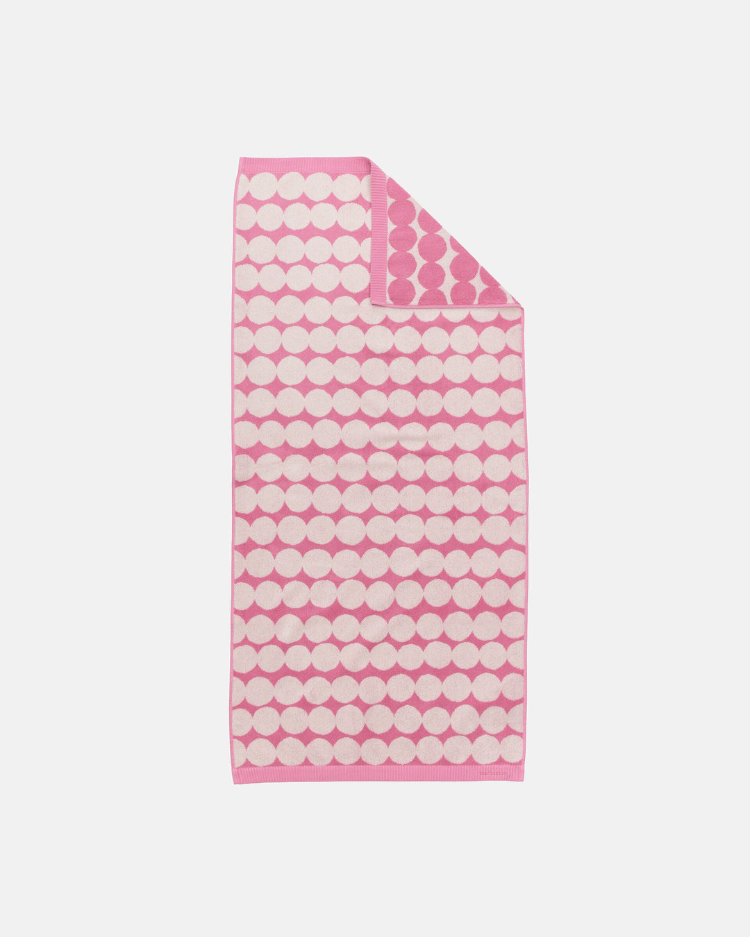 räsymatto bath towel - wild rose