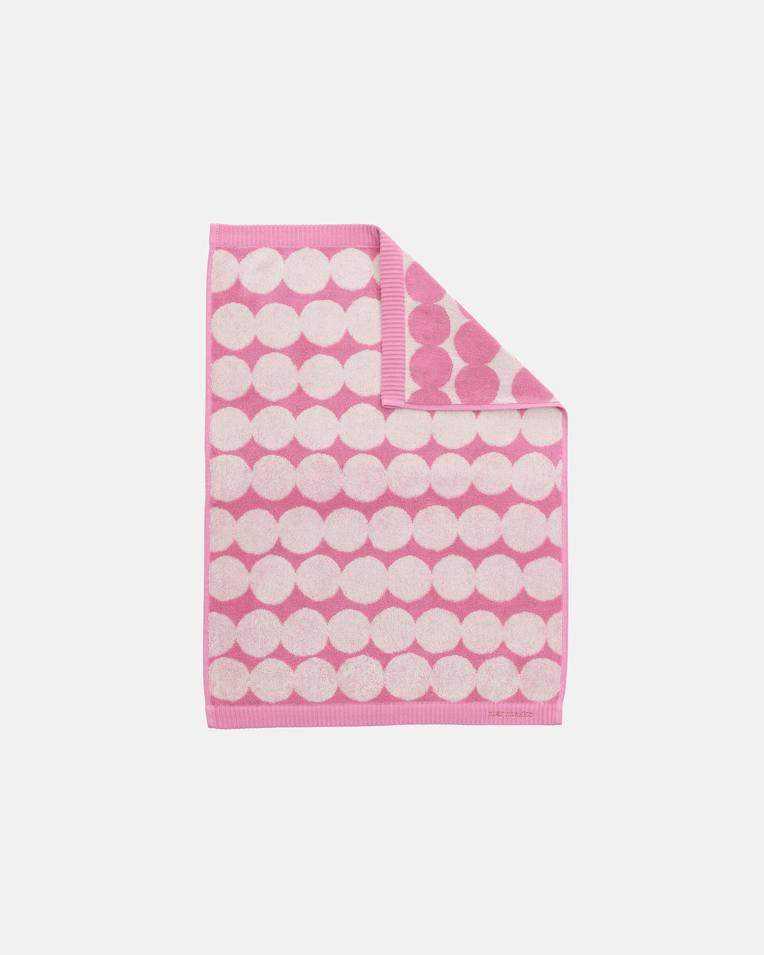 räsymatto hand towel - wild rose