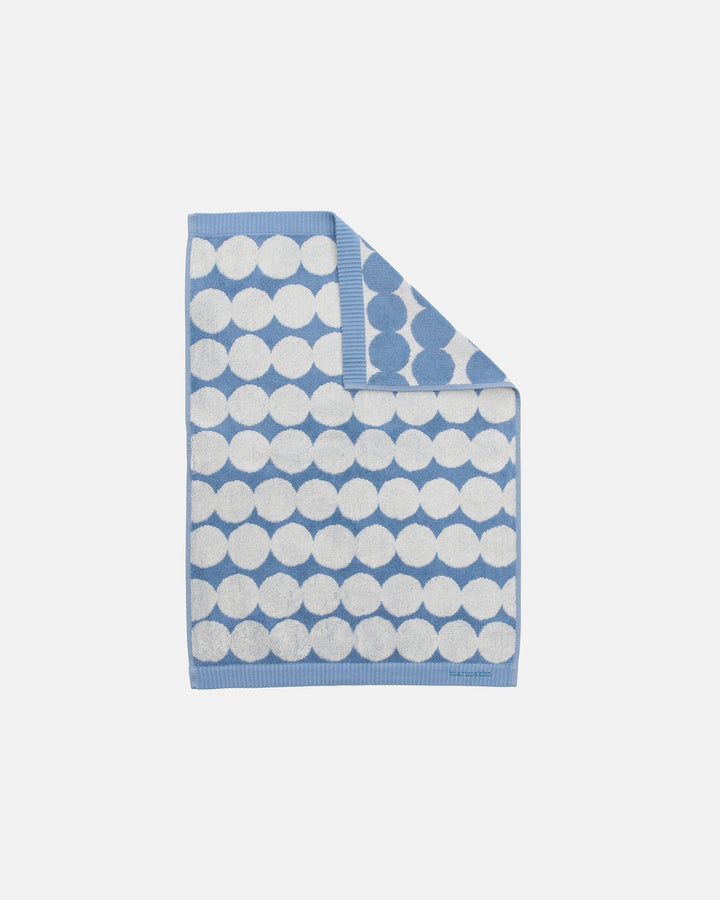 räsymatto hand towel - dusty blue