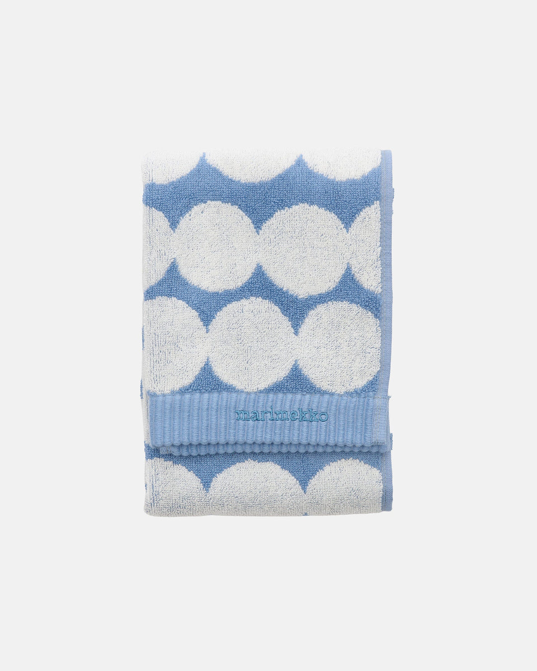 räsymatto hand towel - dusty blue