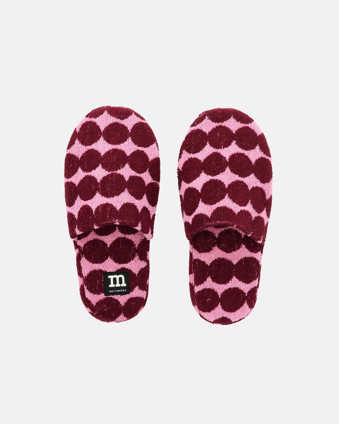 räsymatto slippers - wild rose