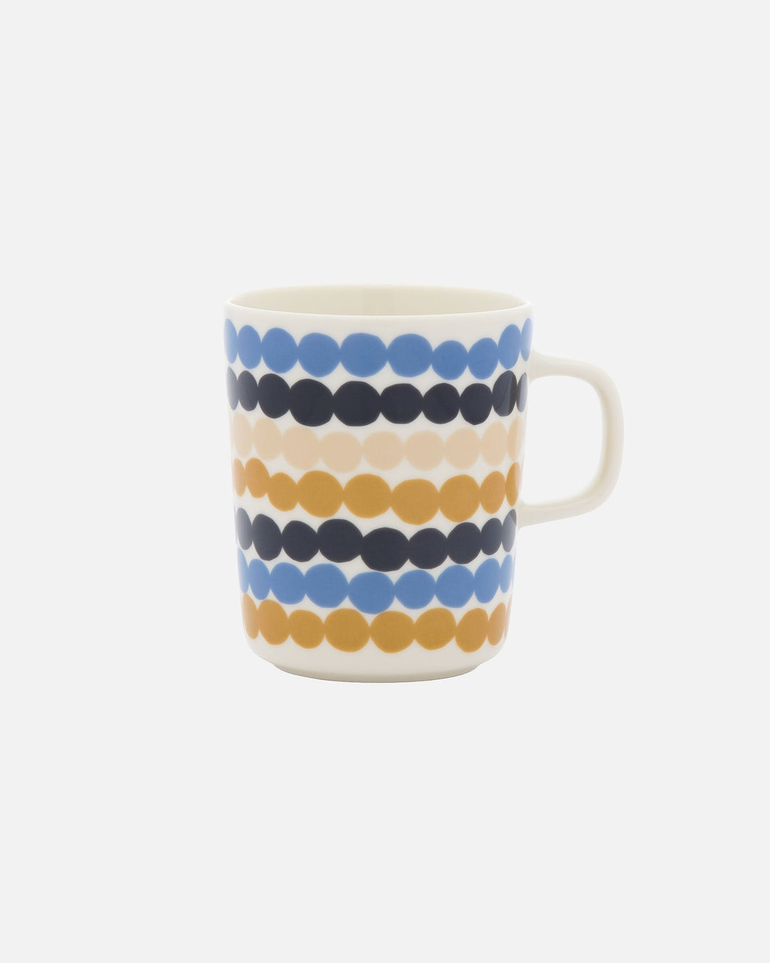 siirtolapuutarha mug 2,5 dl - dusty blue/multi colour