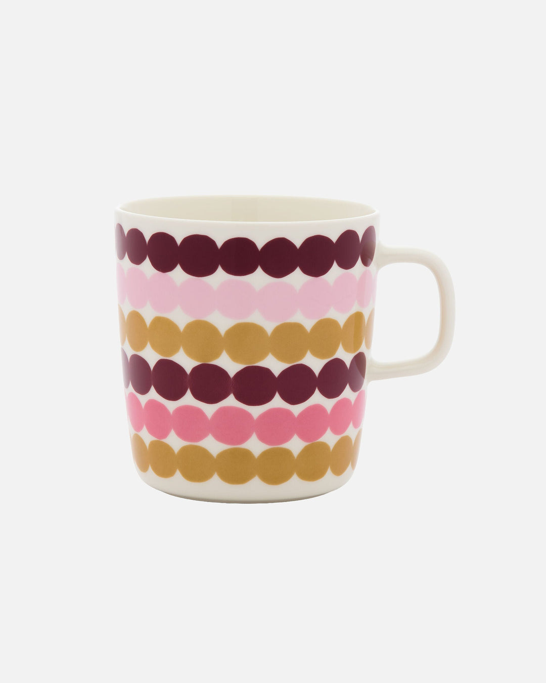 siirtolapuutarha mug 4 dl - wild rose/multi colour