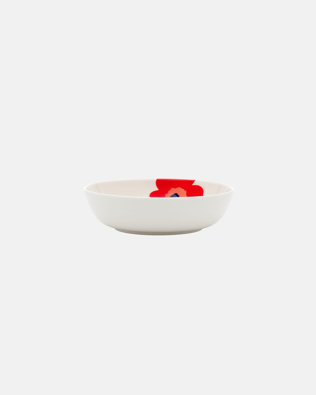 Unikko Medium Deep Plate 16 cm - Red