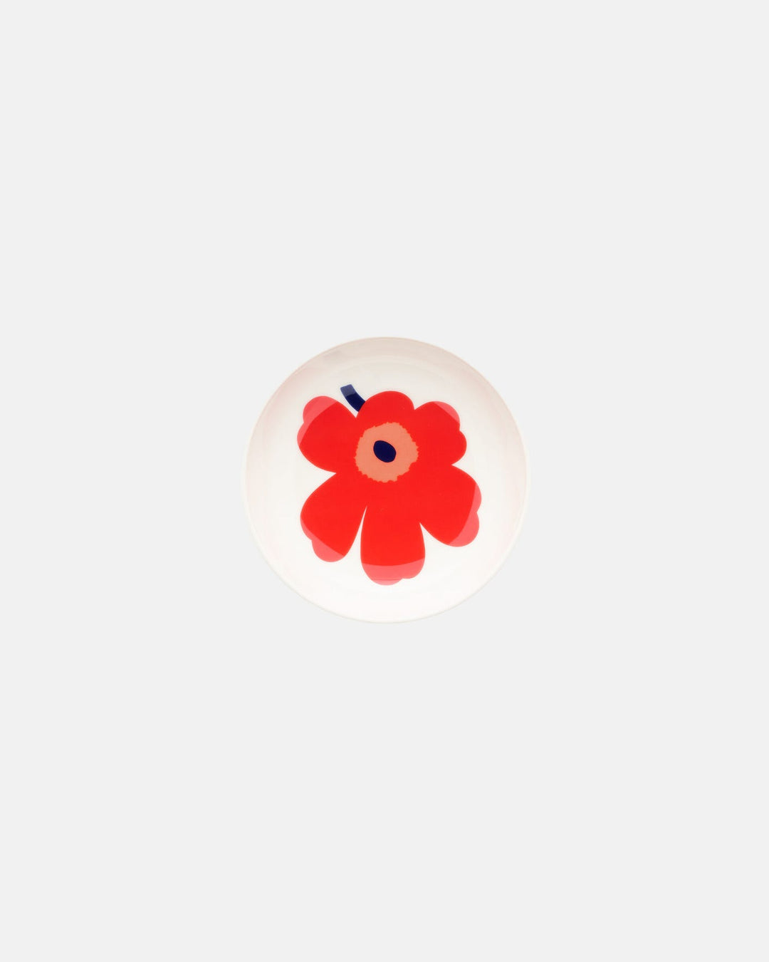 Unikko Small Deep Plate 13 cm - Red