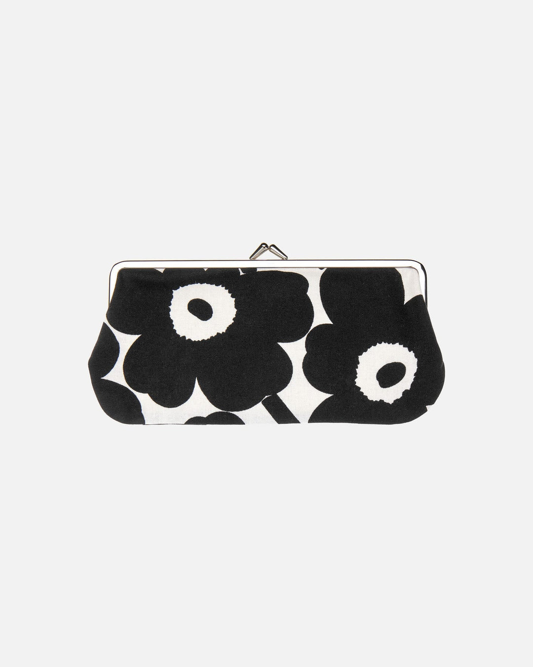 silmälasi kukkaro mini unikko - clip purse black