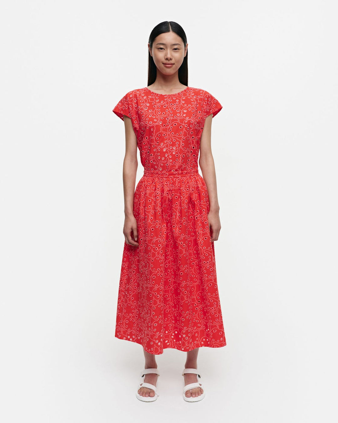 nilan rentukka - cotton eyelet lace skirt