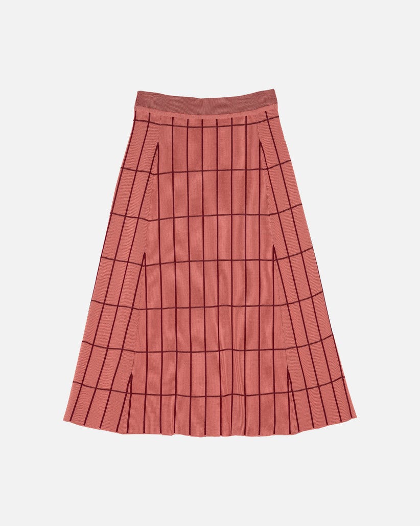 karnappi tiiliskivi - knitted skirt