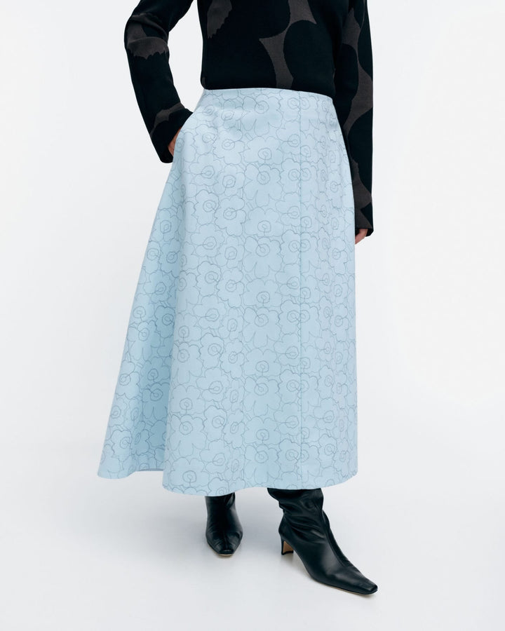 misla mini piirto unikko - cotton skirt