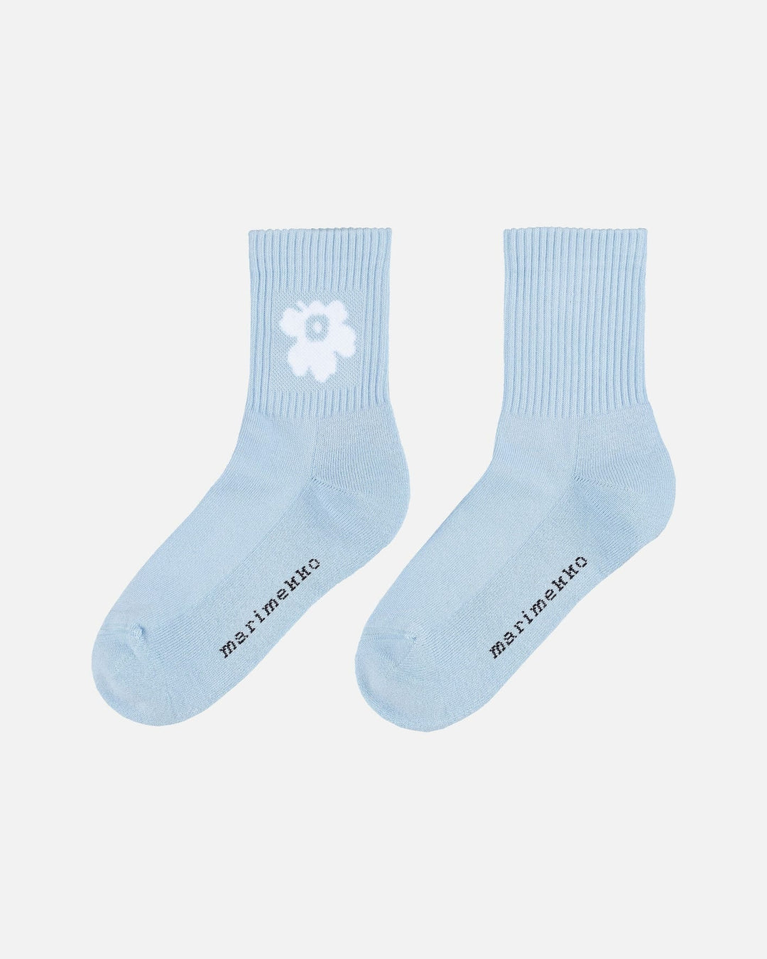 puikea unikko tennis socks - light blue (40-42)