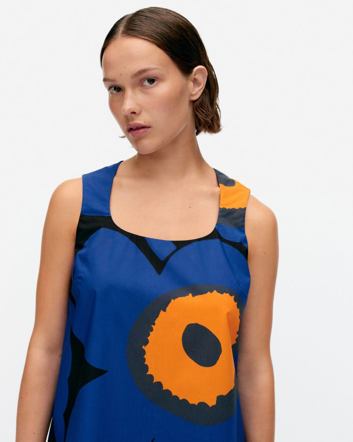 kestit unikko - cotton dress - blue