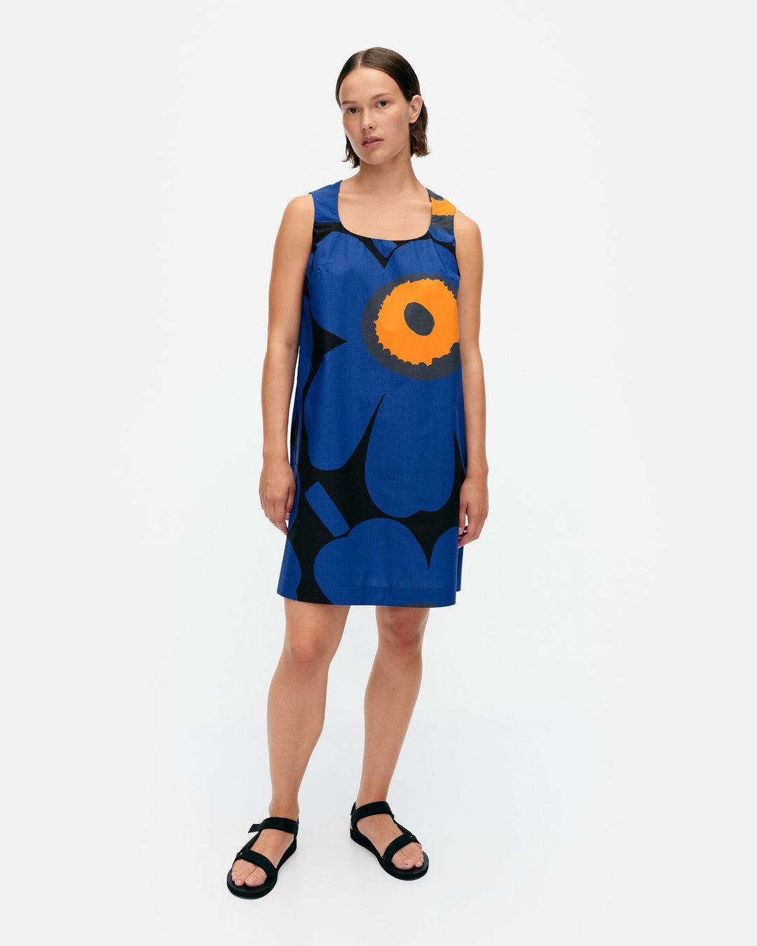 kestit unikko - cotton dress - blue