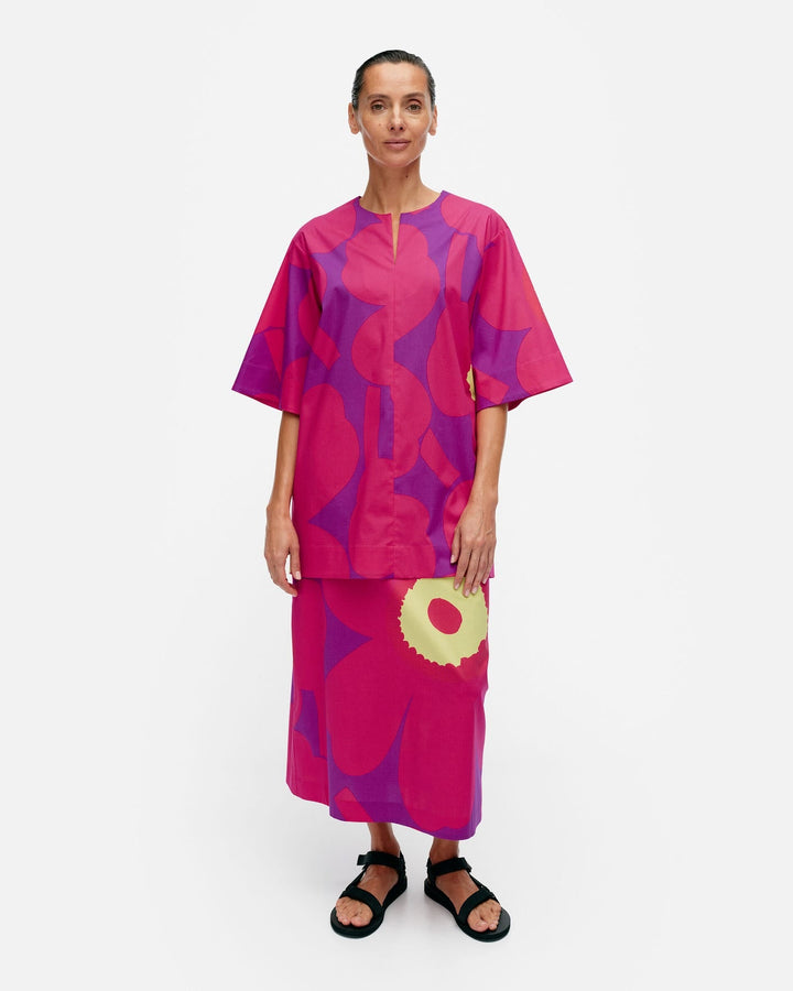 riite unikko - cotton tunic