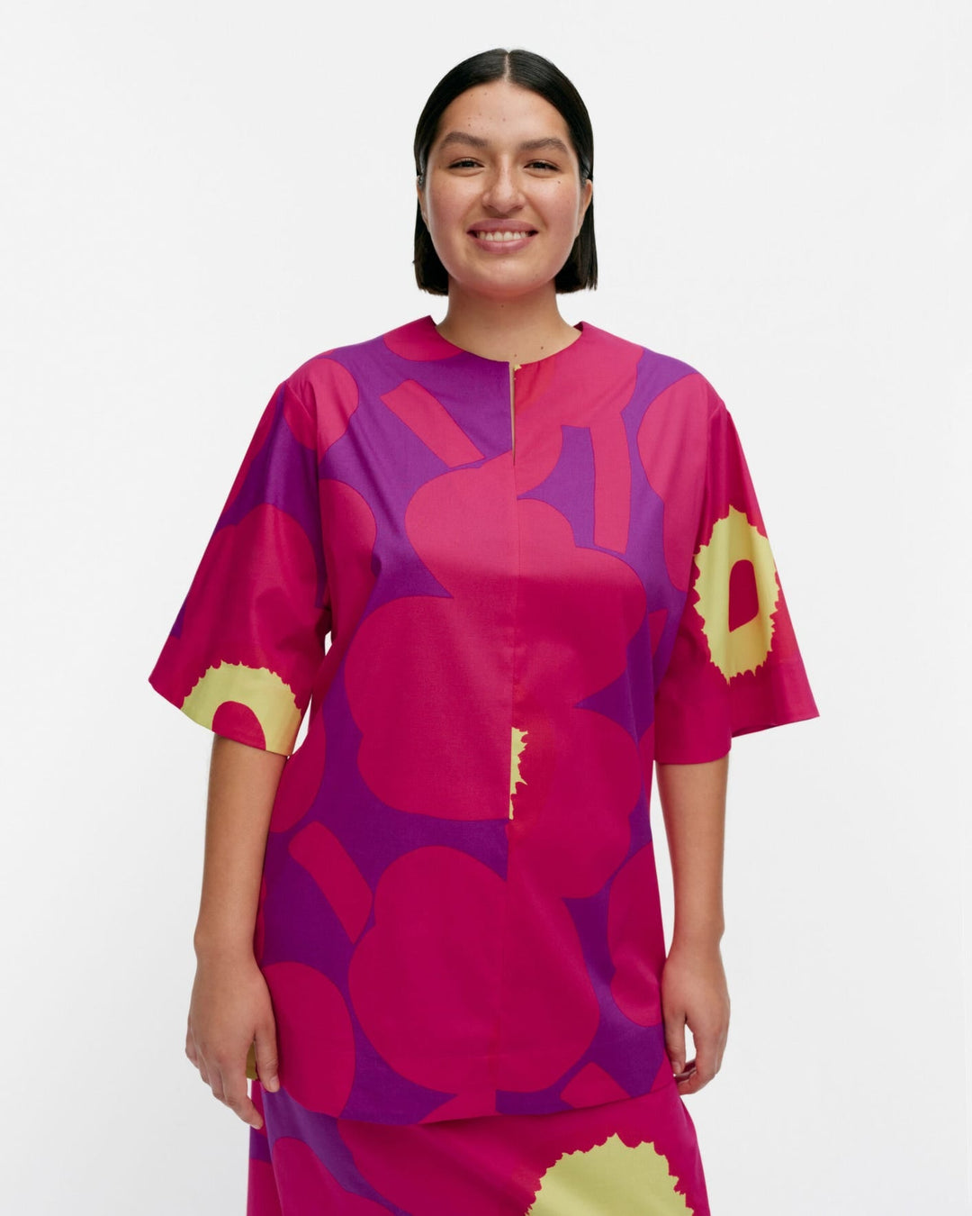 riite unikko - cotton tunic