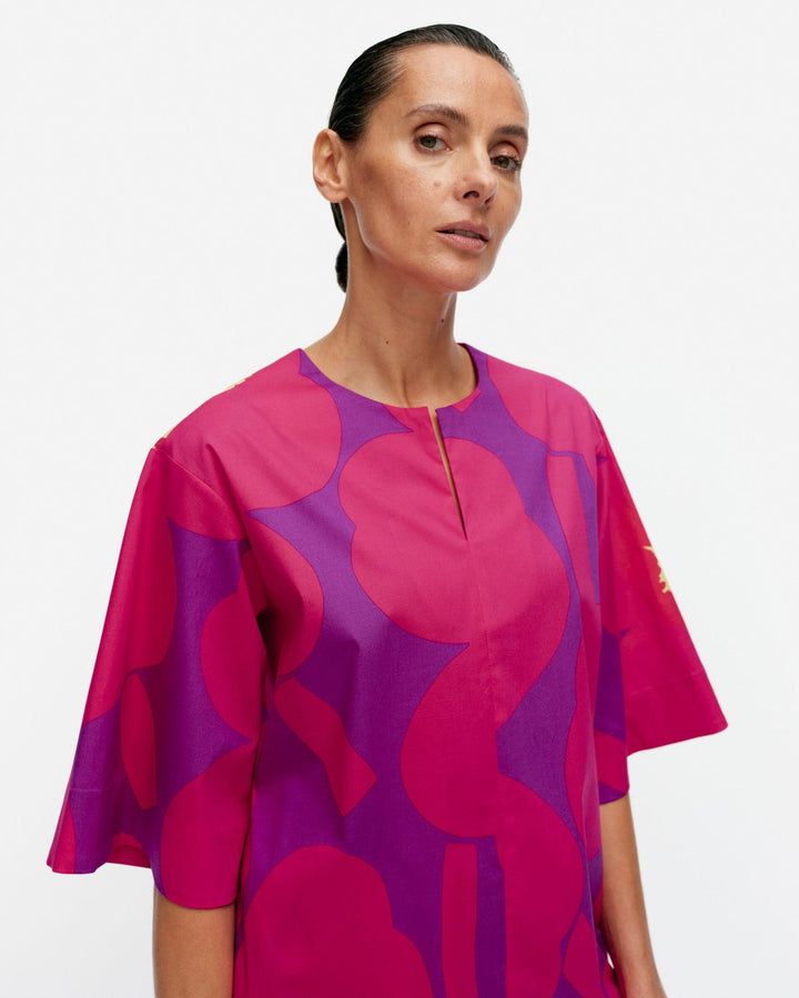 riite unikko - cotton tunic