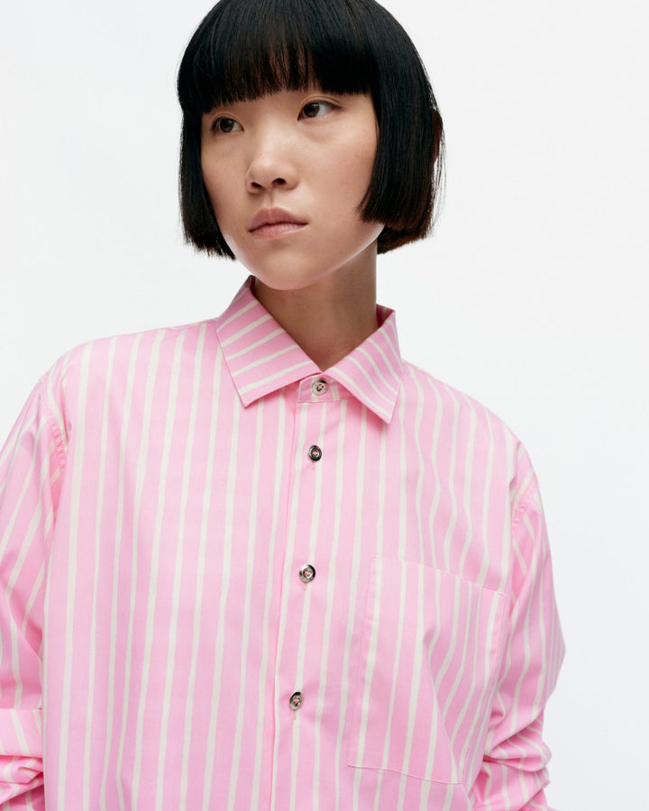 kioski jokapoika unisex pink - cotton shirt