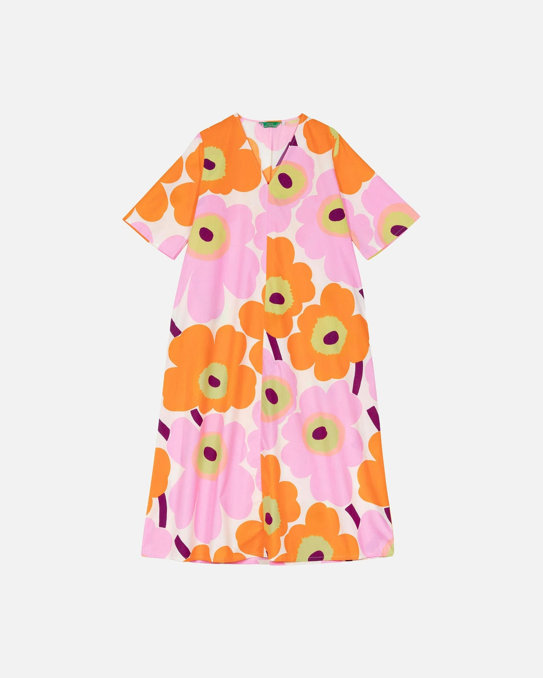 kellotus unikko cotton poplin dress