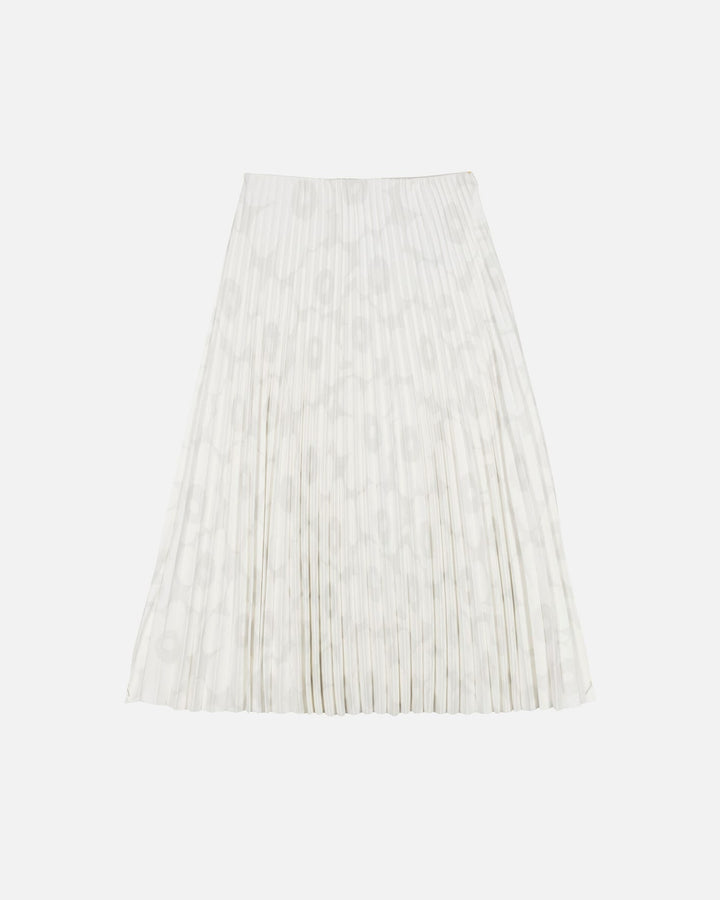 myy unikko pleated skirt - white