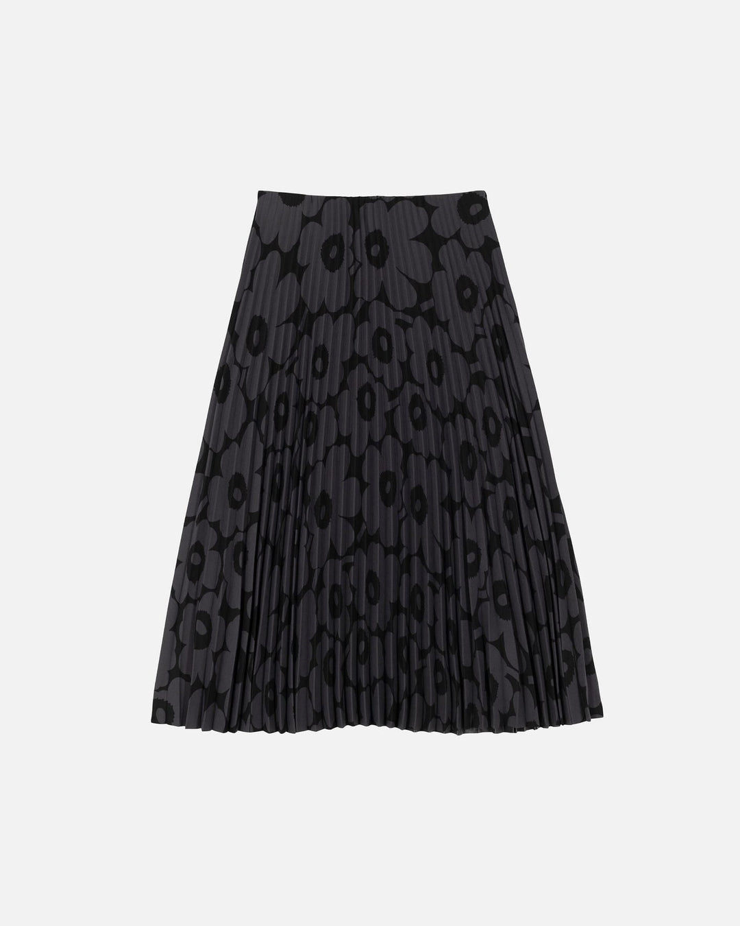 myy unikko pleated skirt - black (XXS)