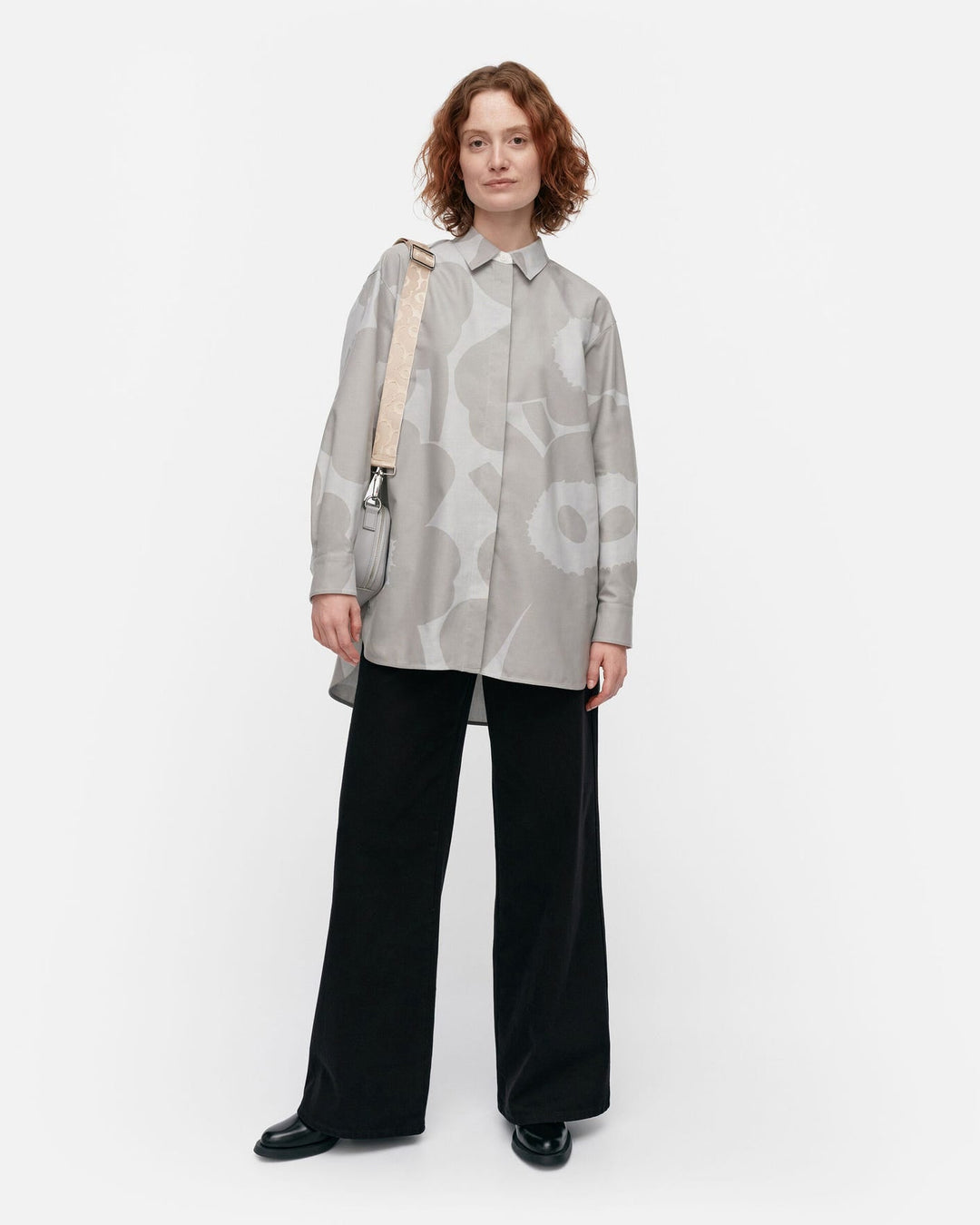 ruoste unikko - cotton shirt