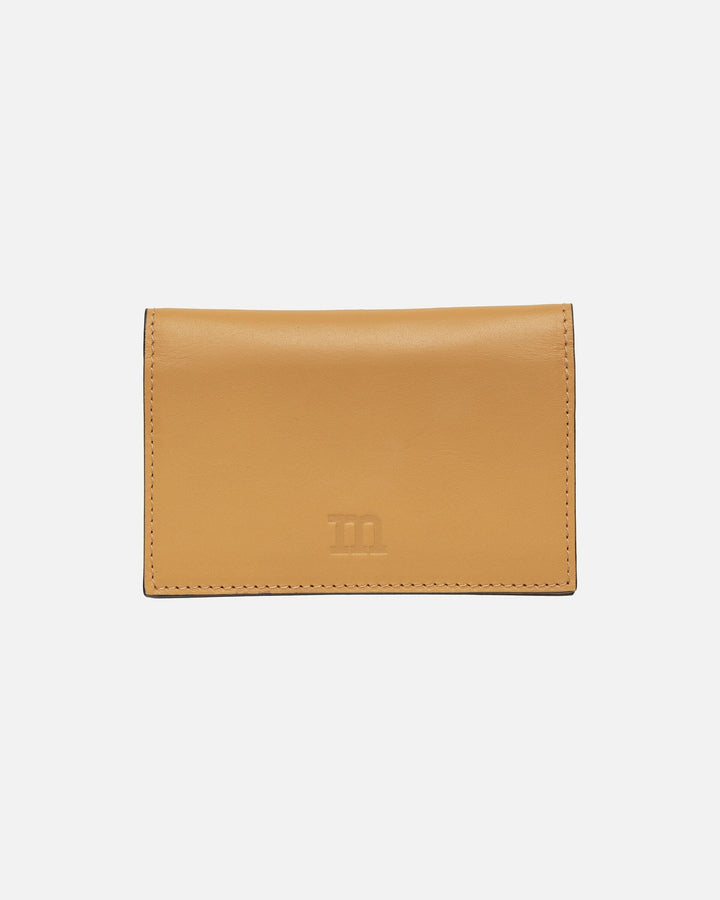 imprint fold wallet unikko - mustard