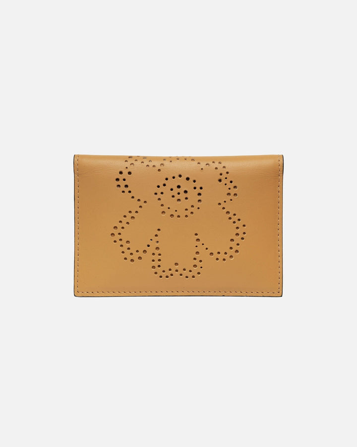 imprint fold wallet unikko - mustard