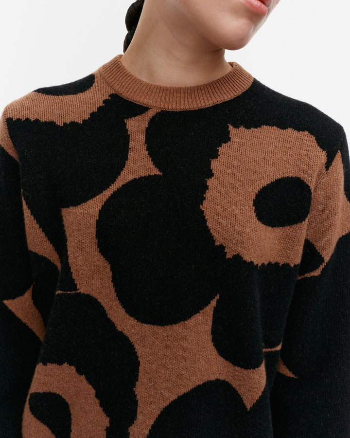 valu unikko knitted wool pullover