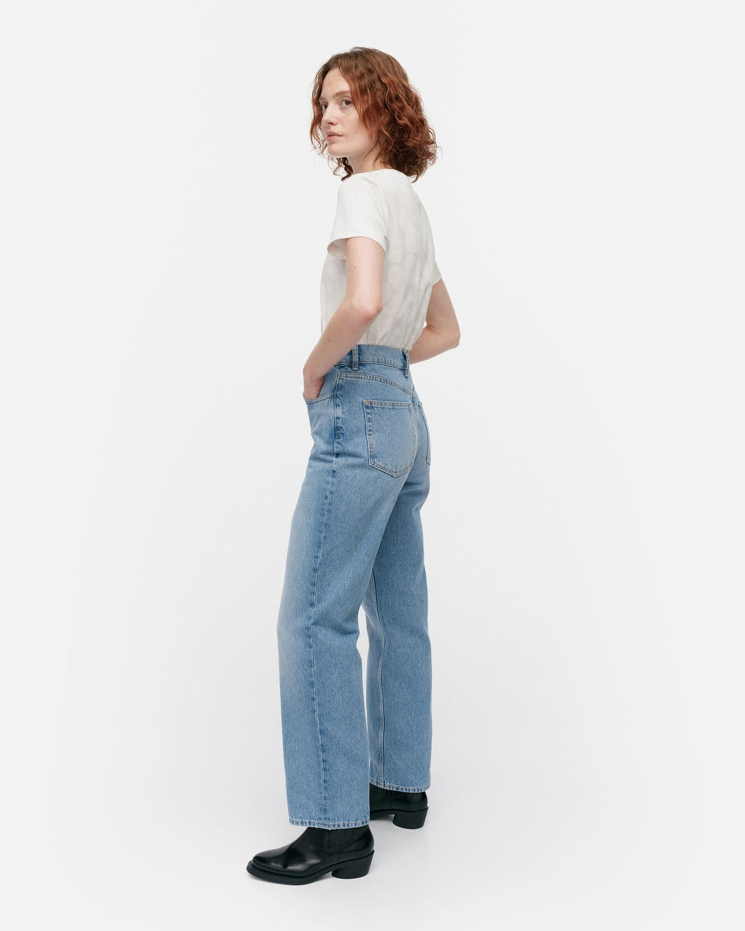 maridenim straight jeans light indigo