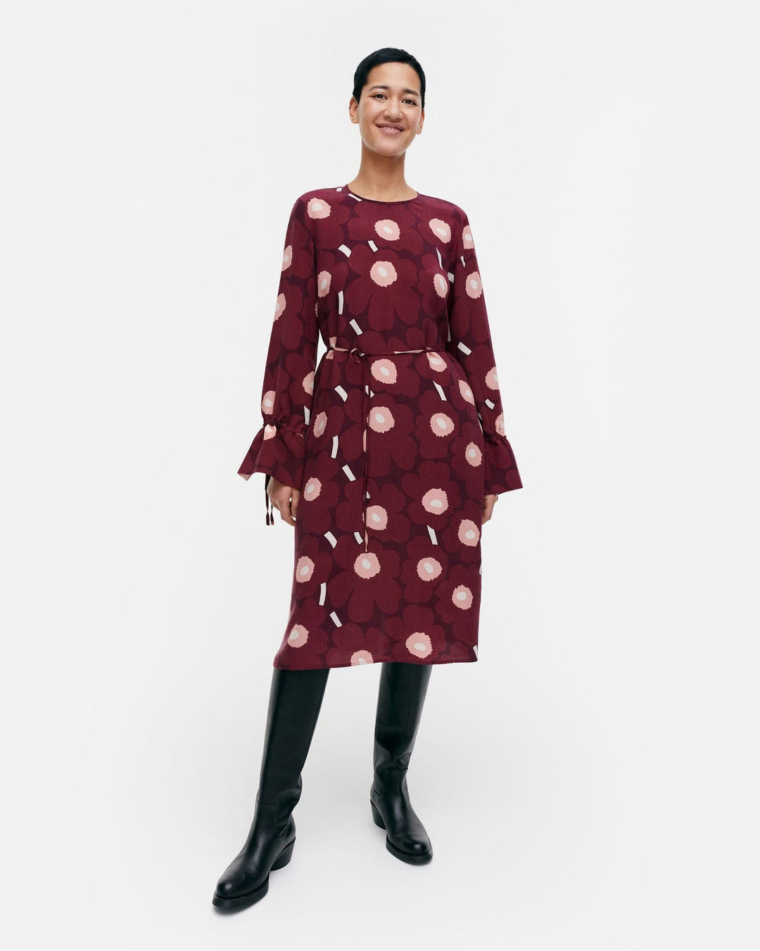 lahjat unikko dress - maroon