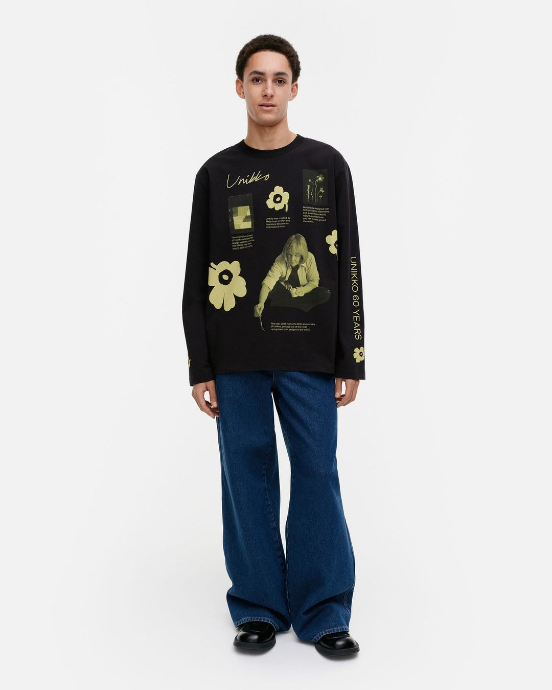 biitti unikko tribute - long sleeve shirt