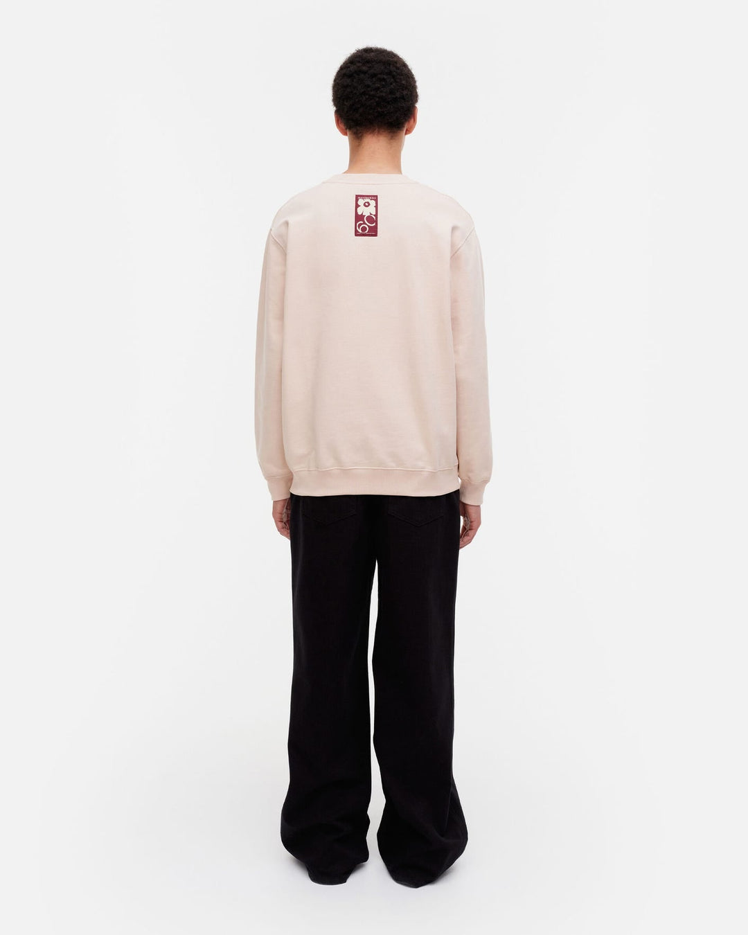 loisto unikko tribute placement - blush sweatshirt